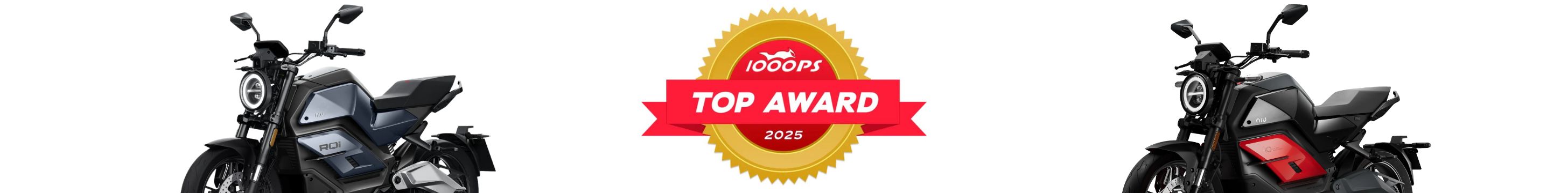 TOP AWARD 2025 – Die besten Elektro-Motorräder