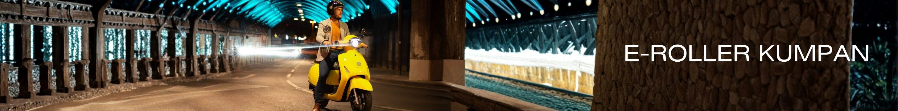 Scooter elettrico KUMPAN Prova su strada E-PERFORMANCE Scooter elettrico KUMPAN Prova su strada E-PERFORMANCE