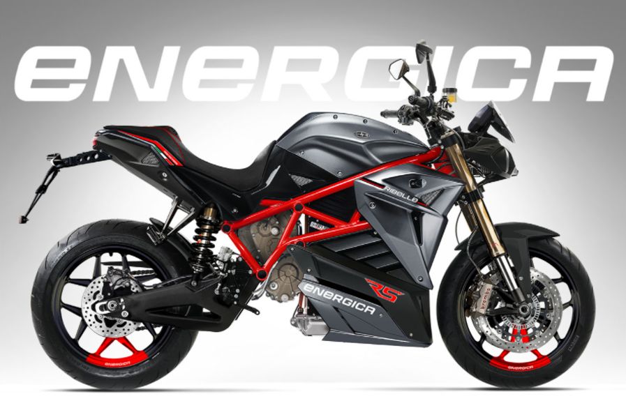 Energica Ribelle RS Stealth Grey Alufelgen mit Dekor